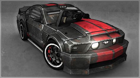 Death Race Mustang by Sammyp86 on DeviantArt