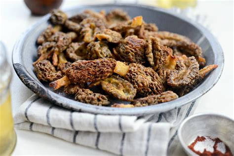 Simply Scratch Pan Fried Morel Mushrooms - Simply Scratch