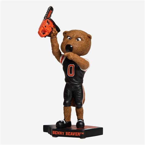 Benny Beaver Oregon State Beavers Turnover Chainsaw Bobblehead FOCO