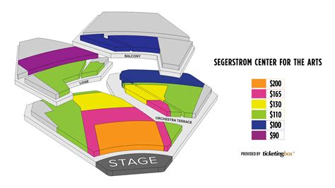 Seating Chart For Segerstrom Performing Arts Center