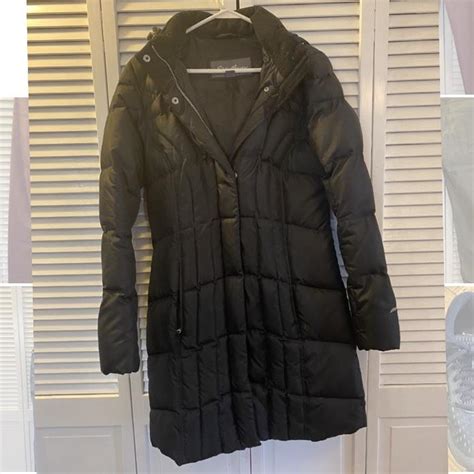 Womens Eddie Bauer winter coat. Size medium, mid... - Depop