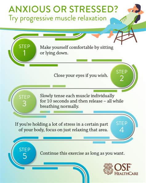 Progressive Relaxation Infographic 1080x1350_FIN | OSF HealthCare Blog