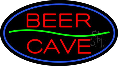 Beer Cave Animated Neon Sign - Beer Neon Signs - Everything Neon