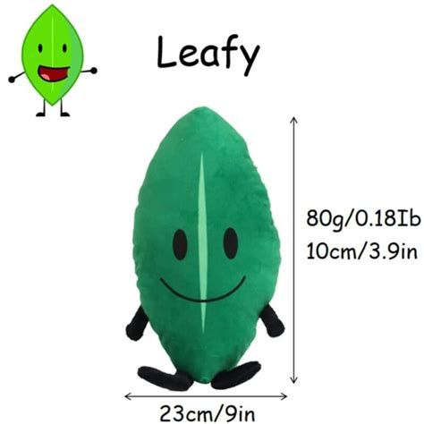 Leafy 9″ BFDI Plush Battle for Dream Island Plush | BFDI Plush