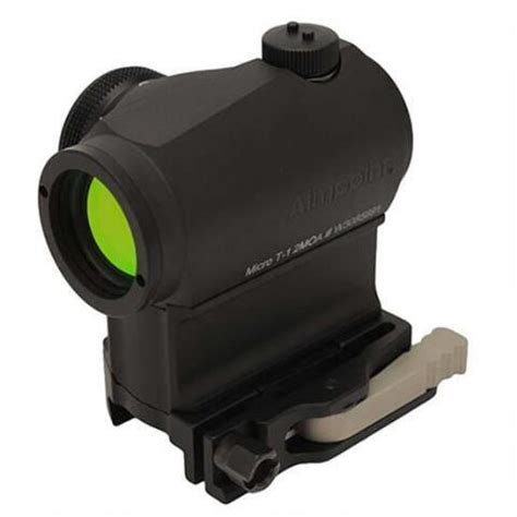 Aimpoint Micro T-1 2 MOA Red Dot Night Vision with LRP Mount and 39mm ...