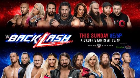 WWE Backlash 2018: Match card, preview and schedule - myKhel