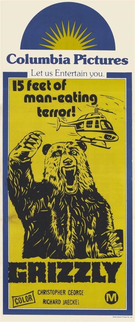 Grizzly Poster Movie B 11 x 17 In - 28cm x 44cm Christopher George ...