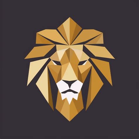 Premium Photo | Lion head logo