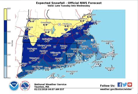 MA Weather Forecast: Snow Estimates Rising For Midweek Storm | Boston, MA Patch