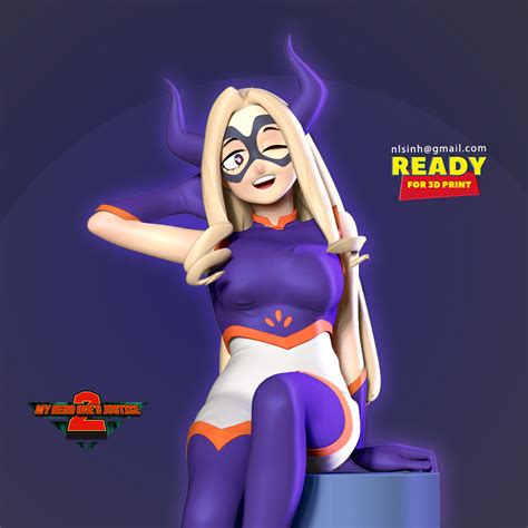 3D file Mt Lady - My hero academia Fanart 👾・Design to download and 3D ...