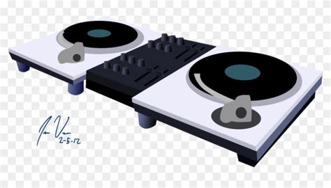 Turntables Png Cliparts - Dj Turntables Cartoon - Free Transparent PNG ...