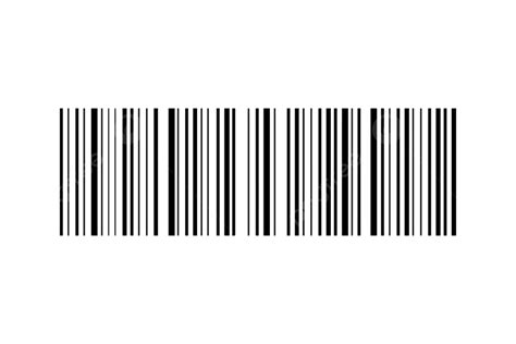 Barcode Clipart Transparent Background, Barcode Vector Icon Abstract ...