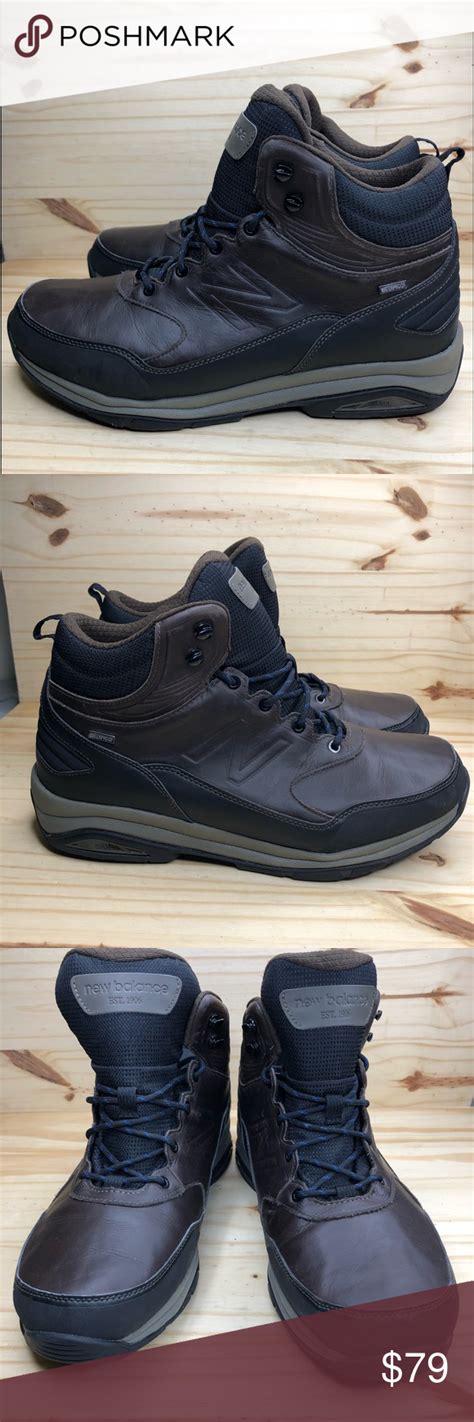 New Balance Waterproof Leather Hiking Boot | Leather hiking boots, Hiking boots, New balance shoes