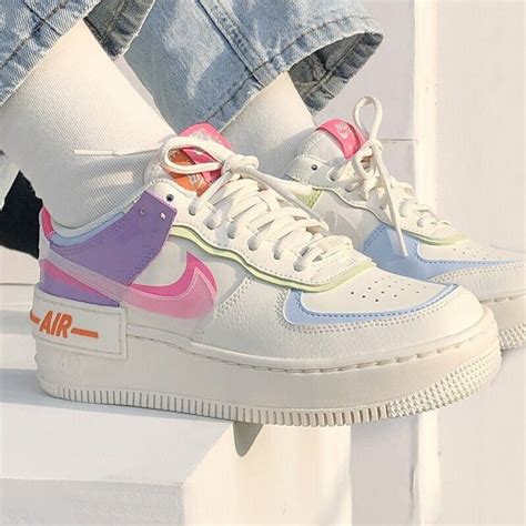 2020 Nike Air Force 1 Shadow Running Shoes CU3012 164 White Womens AF1 Sneakers | Sneakers ...