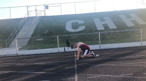 How is my block technique and what improvements can i make? I’m a HS freshman and my PR is 13.56 ...