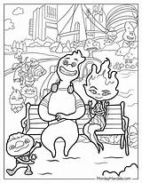 20 Elemental Coloring Pages Free PDF Printables sketch template