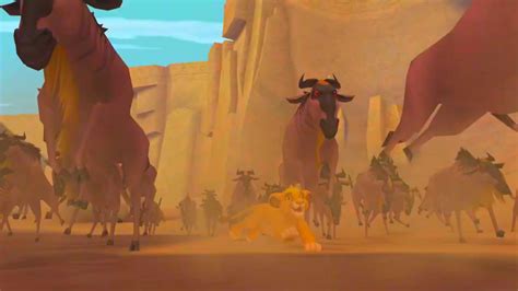 Wildebeest stampede 3d screen 2 by Jerbedford on DeviantArt