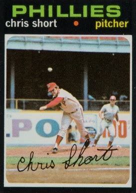 1971 Topps Chris Short #511 Baseball - VCP Price Guide