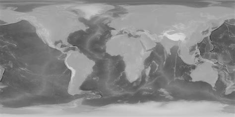 43k Earth Bathymetry Map 3D model | CGTrader