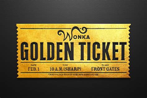 GOLDEN TICKET TREATS - A ROALD DAHL BIRTHDAY PARTY! - Valley Forge