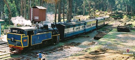 Riding the toy train from Ooty to Coonoor