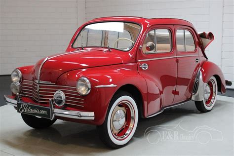 Renault 4CV Cabriolet sehr guter Zustand 1951 zum Verkauf bei ERclassics