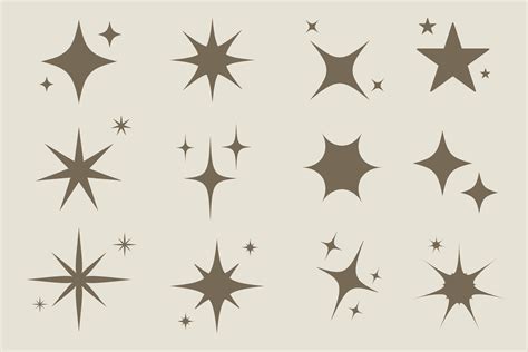 Creative flat north star logo set design vector 35247885 Vector Art at Vecteezy