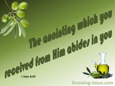 27 Bible verses about Anointing