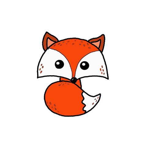 How to Draw a Fox - Step by Step Easy Drawing Guides - Drawing Howtos