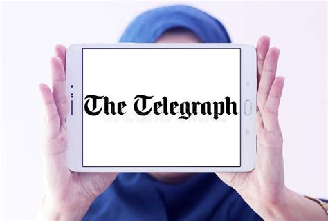 The Telegraph Newspaper Logo Editorial Photo - Image of founded, media ...