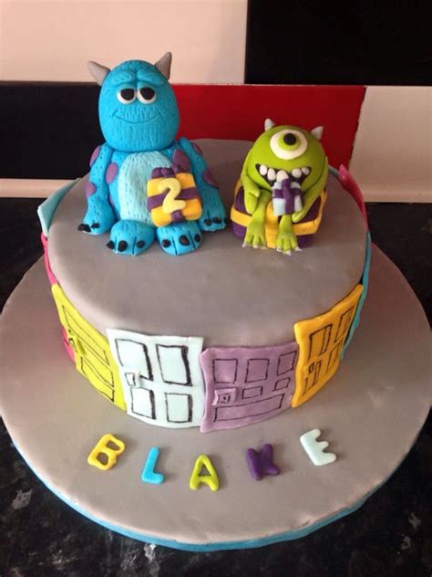 Monsters inc cake | Cake, Monster inc cakes, Desserts