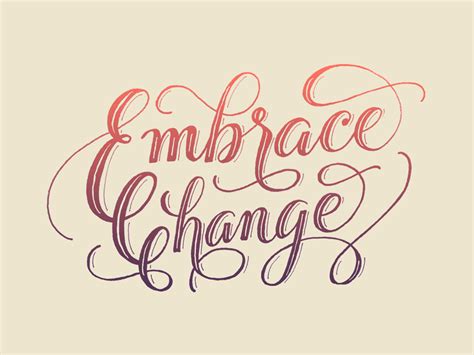 Embrace Change by Gui Menga on Dribbble