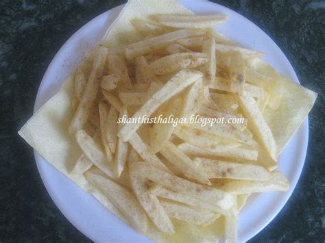 Shanthi Krishnakumar's cook book: FINGER CHIPS & A TWO-IN-ONE