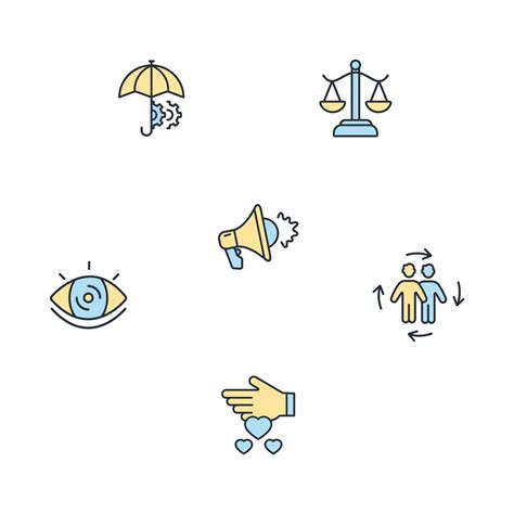 business ethics icons set . business ethics pack symbol vector elements for infographic web ...