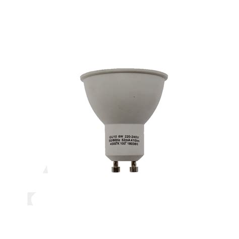 Dimmable LED Bulb GU10 6.5W 4000K - CristalRecord Lighting