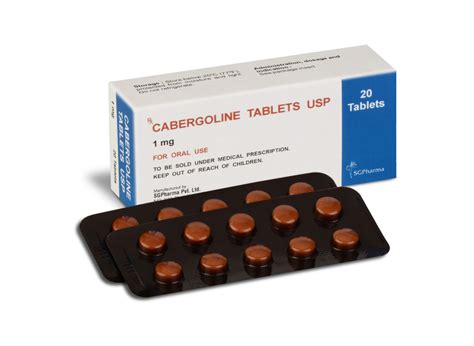 Cabergoline Tablets USP » SGPharma