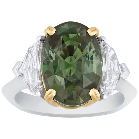 Color-Changing Alexandrite Ring, 6.08 Carat at 1stDibs | alexandrite ...