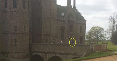 Spooky 'ghost' caught on camera inches from tourists at National Trust ...