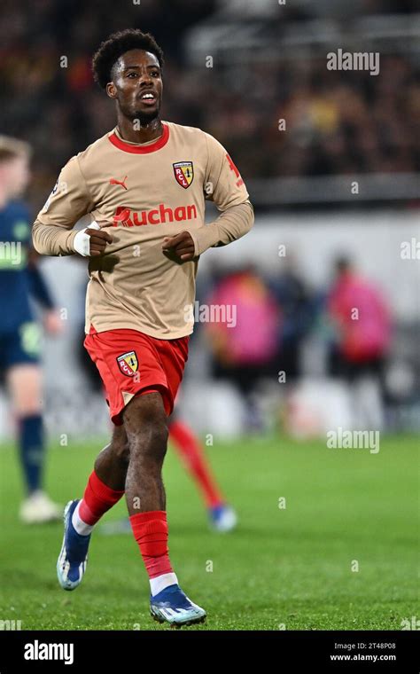 Elye Wahi of Racing Club Lens in UEFA Champions League match vs PSV Stock Photo - Alamy