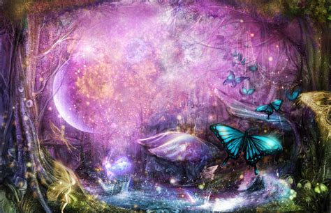 :: Enchanted Fairy Forest :: by Sangrde on DeviantArt