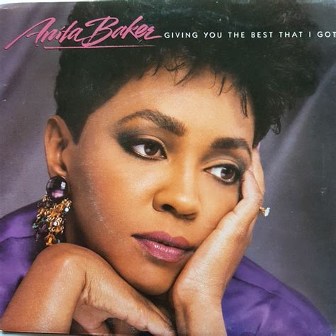 Anita Baker - Giving You The Best That I Got (1988, Vinyl) | Discogs