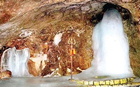 The Sacred Amarnath Cave | The cave seems to have been brought back to limelight in the year 1850