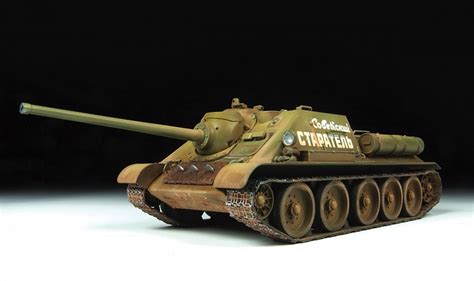 Scalehobbyist.com: Su-85 Soviet Tank Destroyer by Zvezda Models