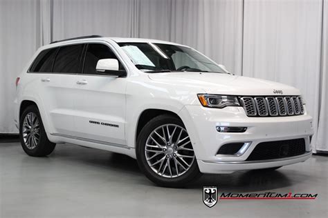 Used 2018 Jeep Grand Cherokee Summit For Sale (Sold) | Momentum Motorcars Inc Stock #130453