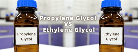 Is Propylene Glycol The Same As Ethylene Glycol?