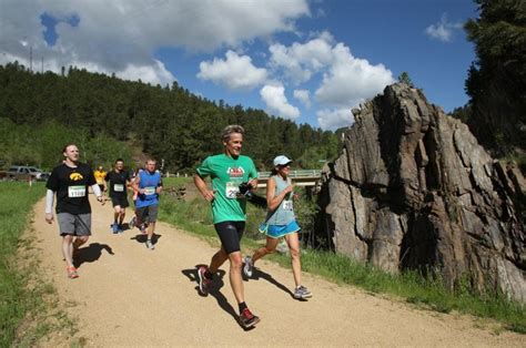 Mickelson Trail Marathon: Event at the Spearfish / Black Hills KOA Holiday Campground in South ...