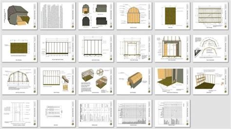 10x16 Barn Shed Plans