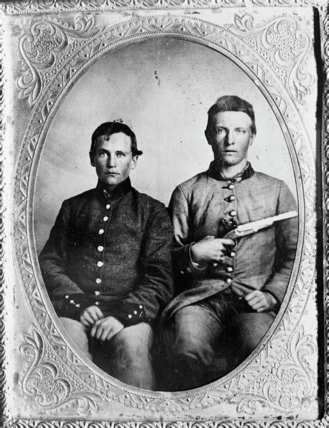 Two Confederate Soldiers #1 by Bettmann