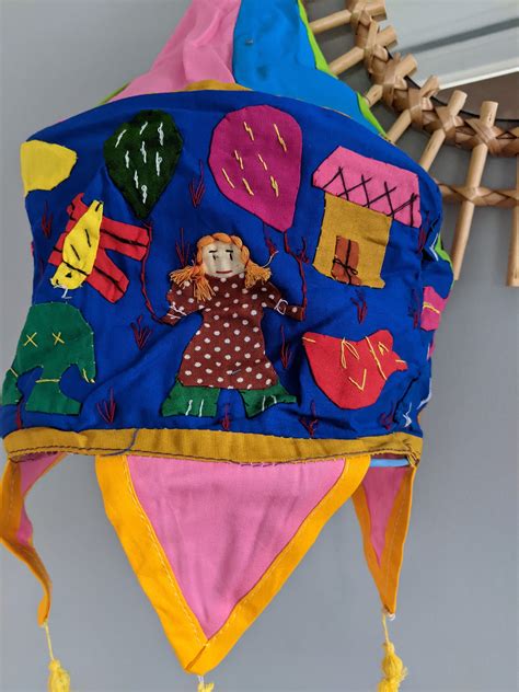 Pipli Applique Work Lampshade/hanging From India - Etsy