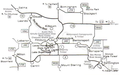 County Maps - Van Buren County Conservation